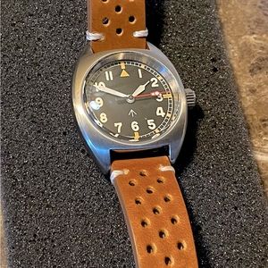 (Sold)NH35 Dome Sapphire Tandorio 36mm Automatic Pilot